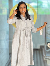 A-Line Patterned Cotton Kurta | DIL151