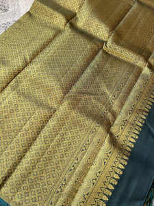 Traditional Buta Pattern Kanchipuram Saree | OM187