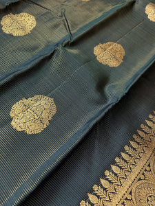 Traditional Buta Pattern Kanchipuram Saree | OM187