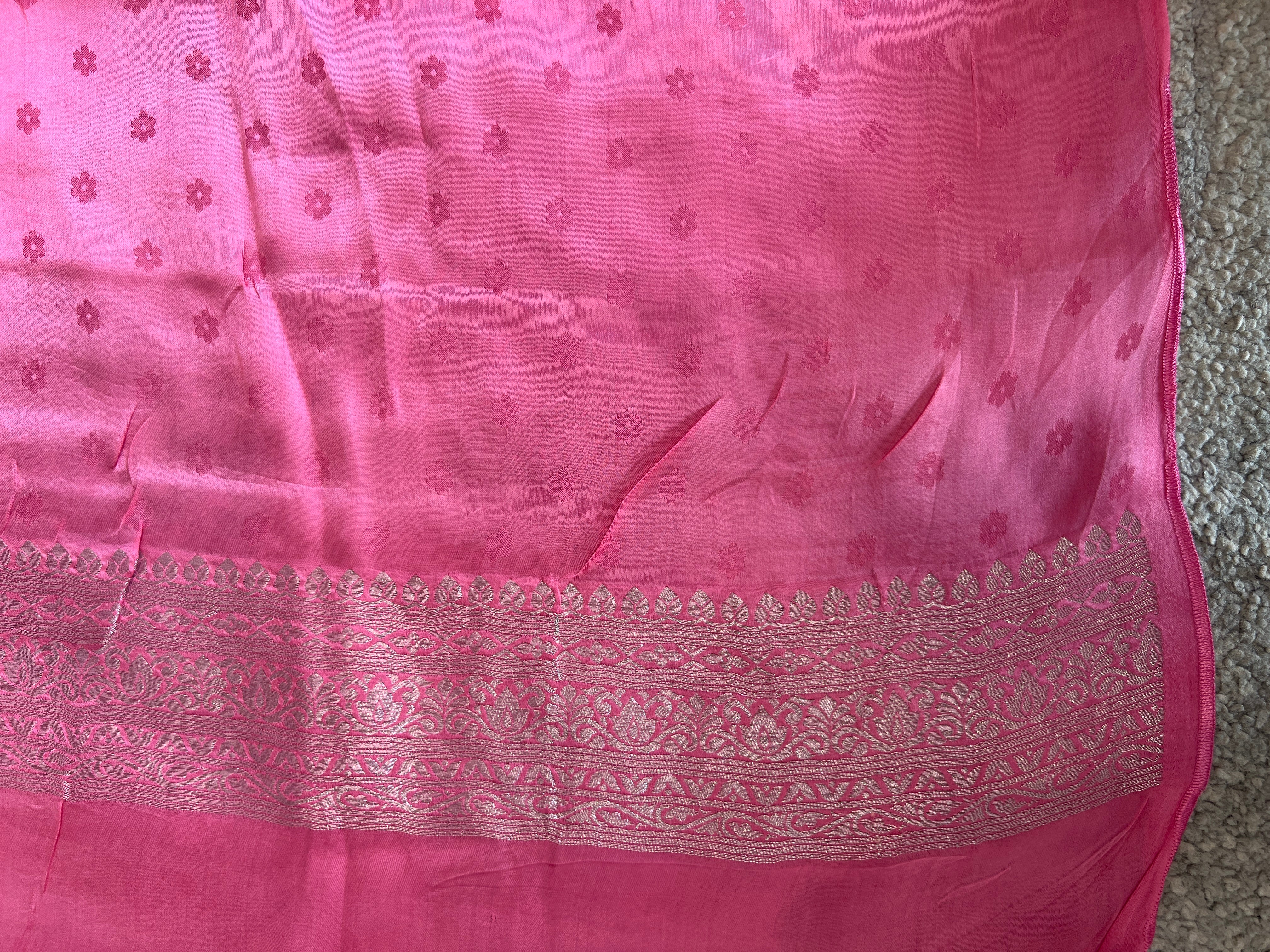 Banarasi Weaving Pattern Kathan Silk Saree | DVS172