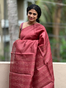 Geecha Tussar Saree | ACT995