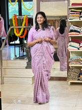 Digital Print With Paisley Twine Cut Work Detailed Semi Tussar Saree | TC432