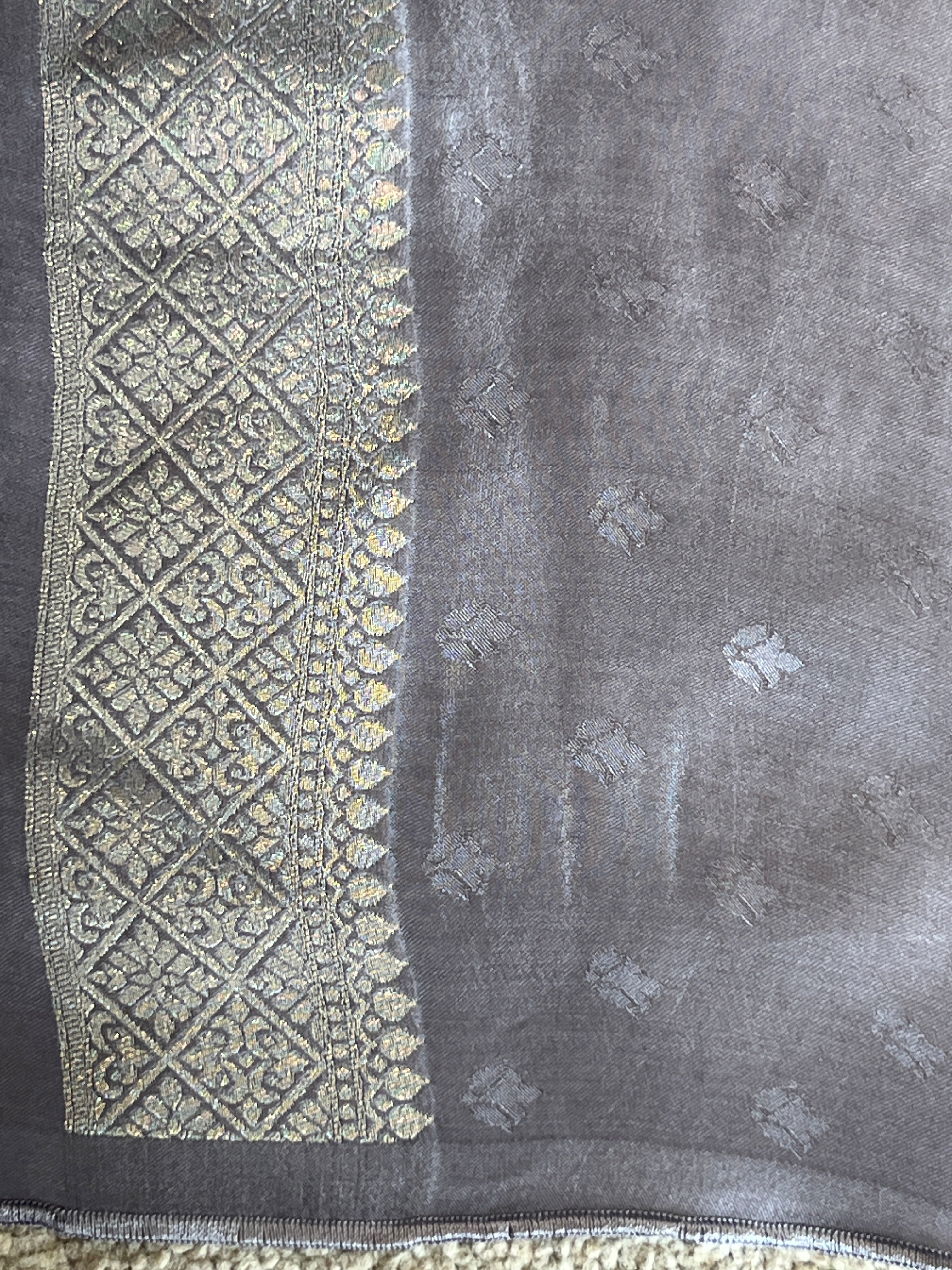 Banarasi Weaving Pattern Kathan Silk Saree | DVS170