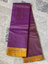 Vertical Patterned Handloom Kanchipuram Saree | OM212