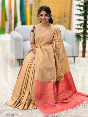 Buta Designed Semi Silk Saree | PRS207