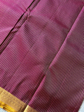 Vertical Patterned Handloom Kanchipuram Saree | OM210