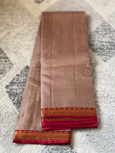 Handloom Vertical Patterned Kanchipuram Saree | OM211