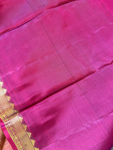 Handloom Vertical Patterned Kanchipuram Saree | OM211