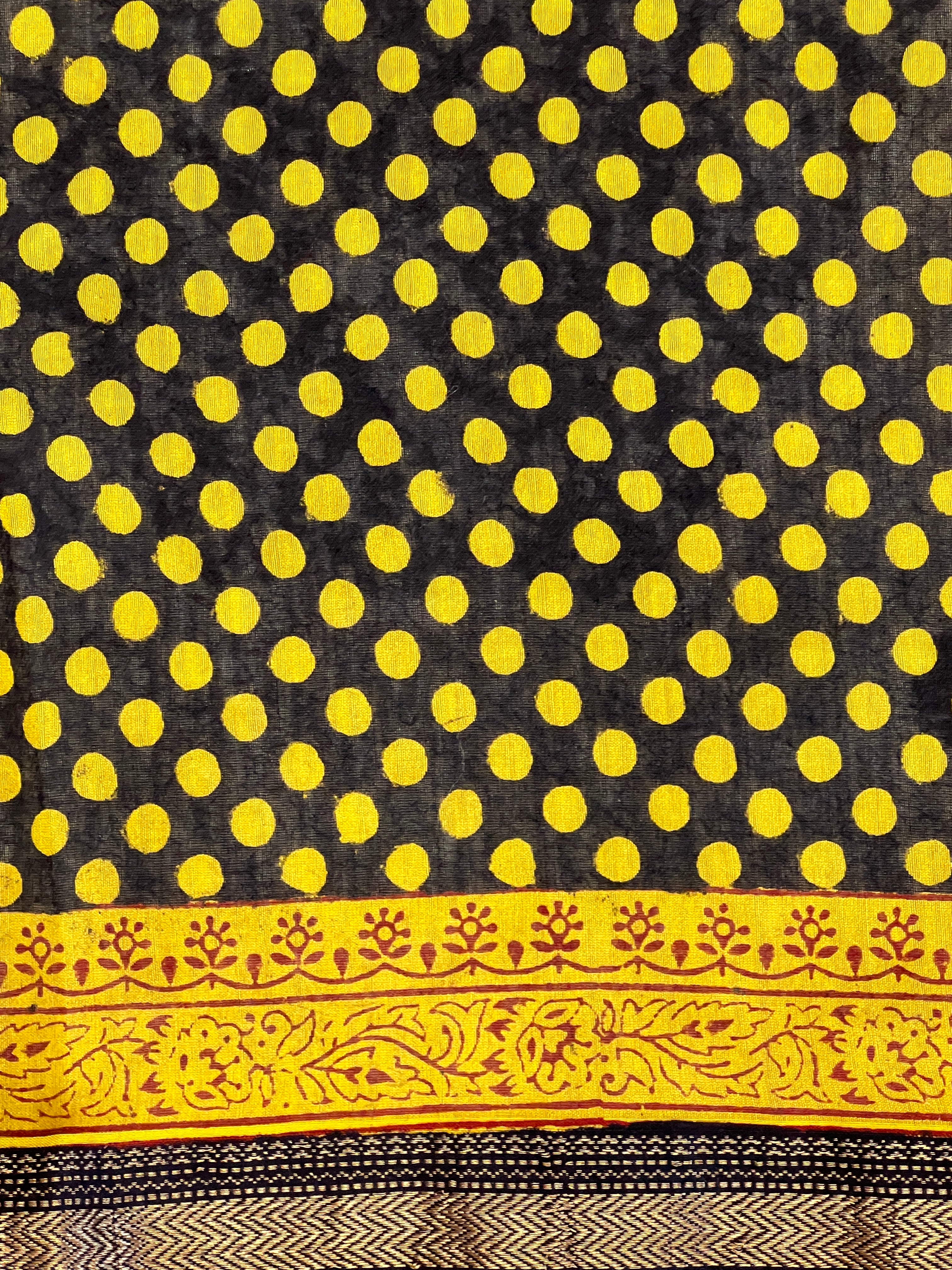 Mangalgiri Border Detailed Chanderi Saree | SVF191