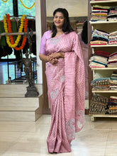 Digital Print With Paisley Twine Cut Work Detailed Semi Tussar Saree | TC429