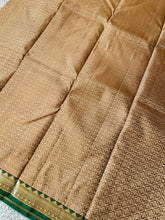 Golden Zari Woven Handloom Kanchipuram Saree | OM213