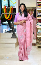 Digital Print With Paisley Twine Cut Work Detailed Semi Tussar Saree | TC429
