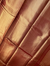 Diagonal Patterned Handloom Kanchipuram Saree | OM227