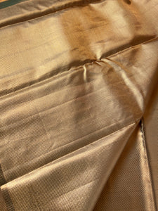 Diagonal Patterned Handloom Kanchipuram Saree | OM228