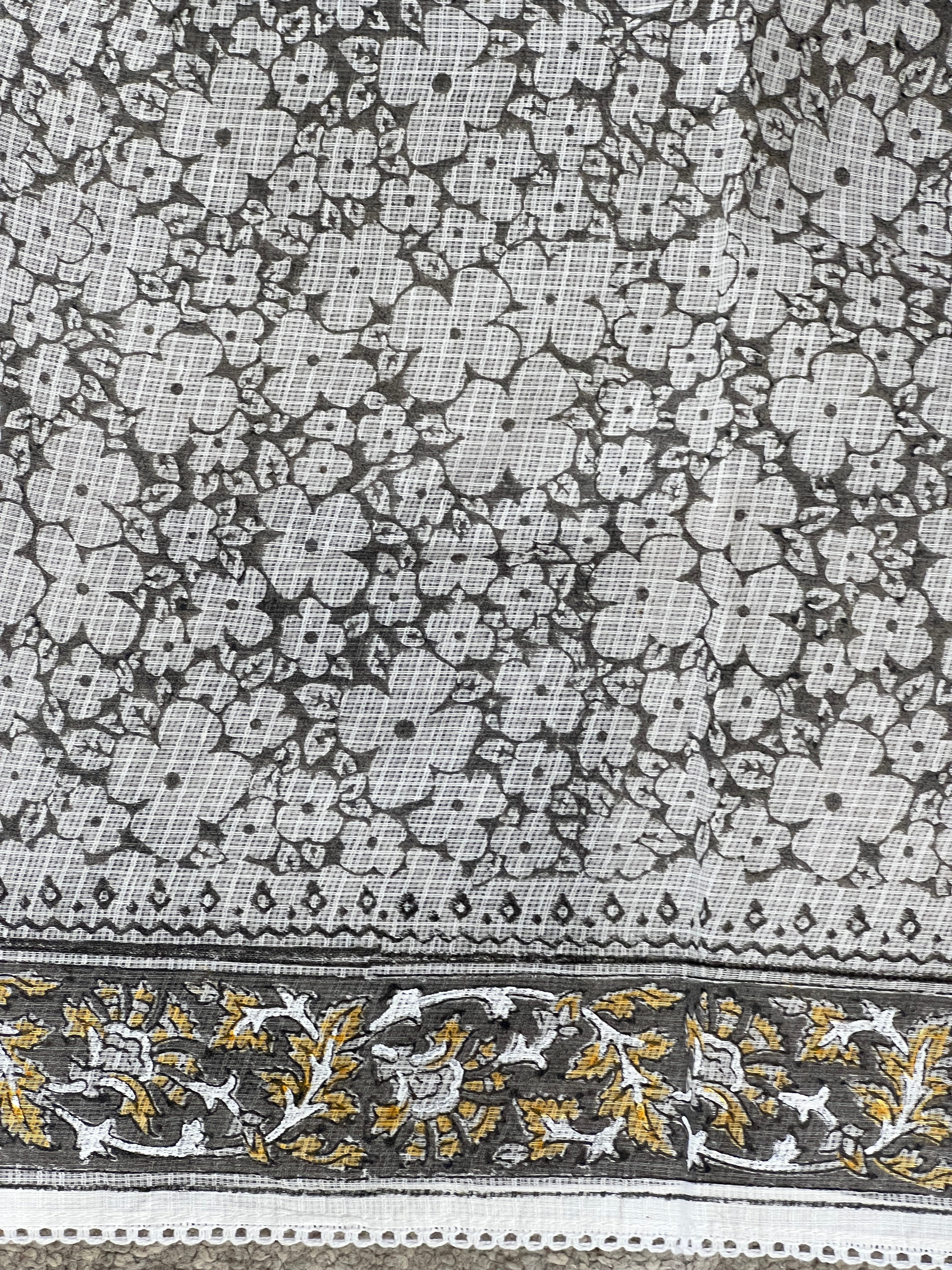 Block Printed Kota Saree | PF1220