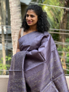 Kesiya Weaved Tussar saree | ACT999