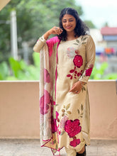 Pitai Worked Muslin Finish Kurta Set | FW176