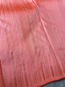 Vertical Patterned Handloom Kanchipuram Saree | OM208