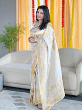 Traditional Zari Weaved Semi Silk Saree | HT194