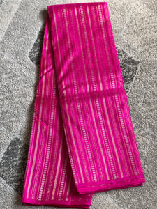 Stripe Pattern Handloom Kanchipuram Saree | OM209