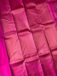 Stripe Pattern Handloom Kanchipuram Saree | OM209