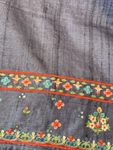 Hand Embroidery Desi Tussar Saree | RGD266