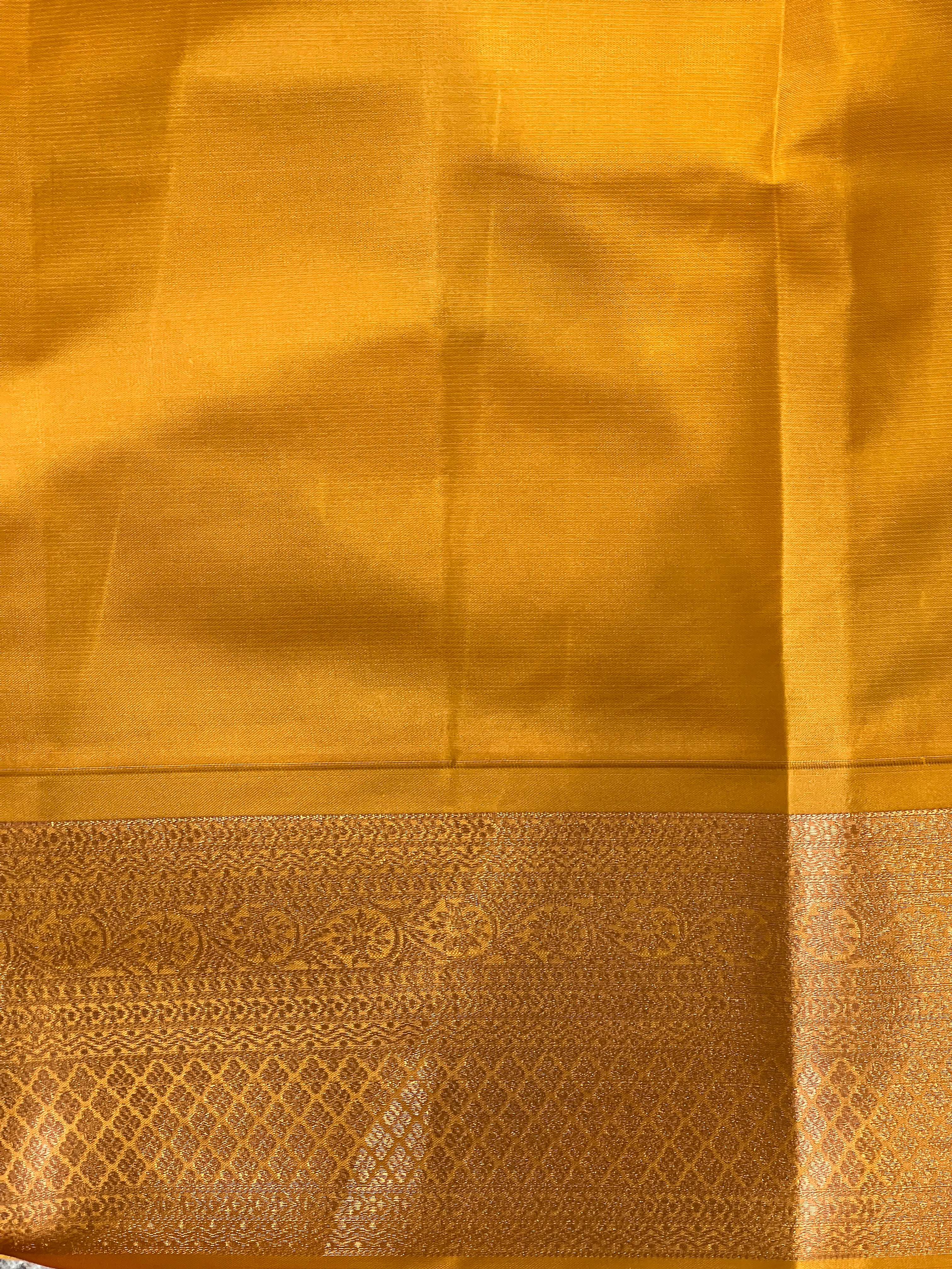 Contrast Pattern Border Soft Silk Saree | RMR134