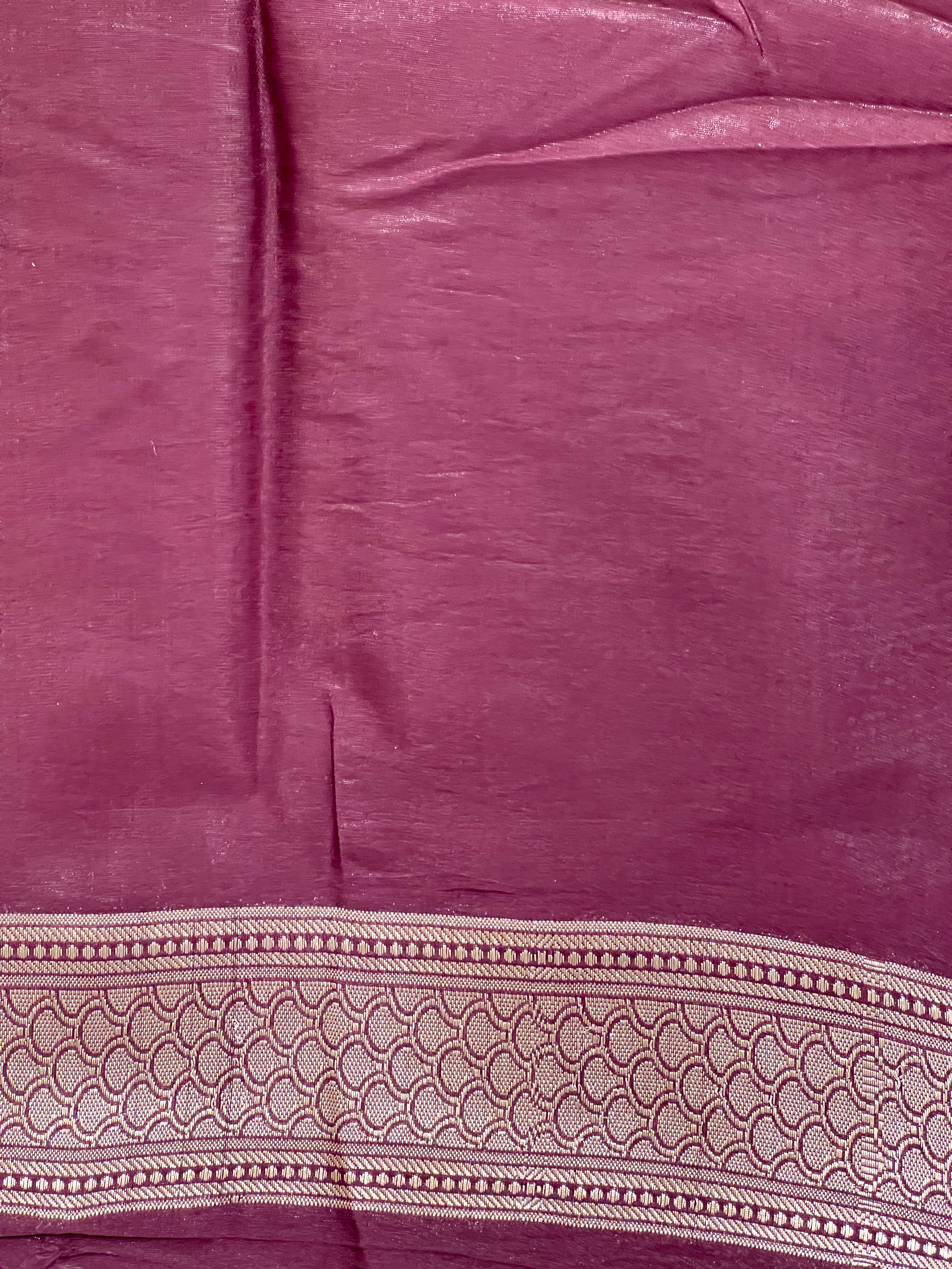 Zari And Thread Woven Banarasi Silk Saree | NN445