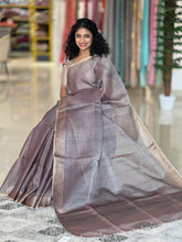 Sequence Weaved Tussar Organza Saree | RGD274