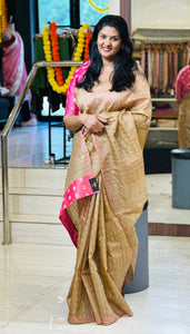 Kesia Weaved Tussar Silk Saree | DN782