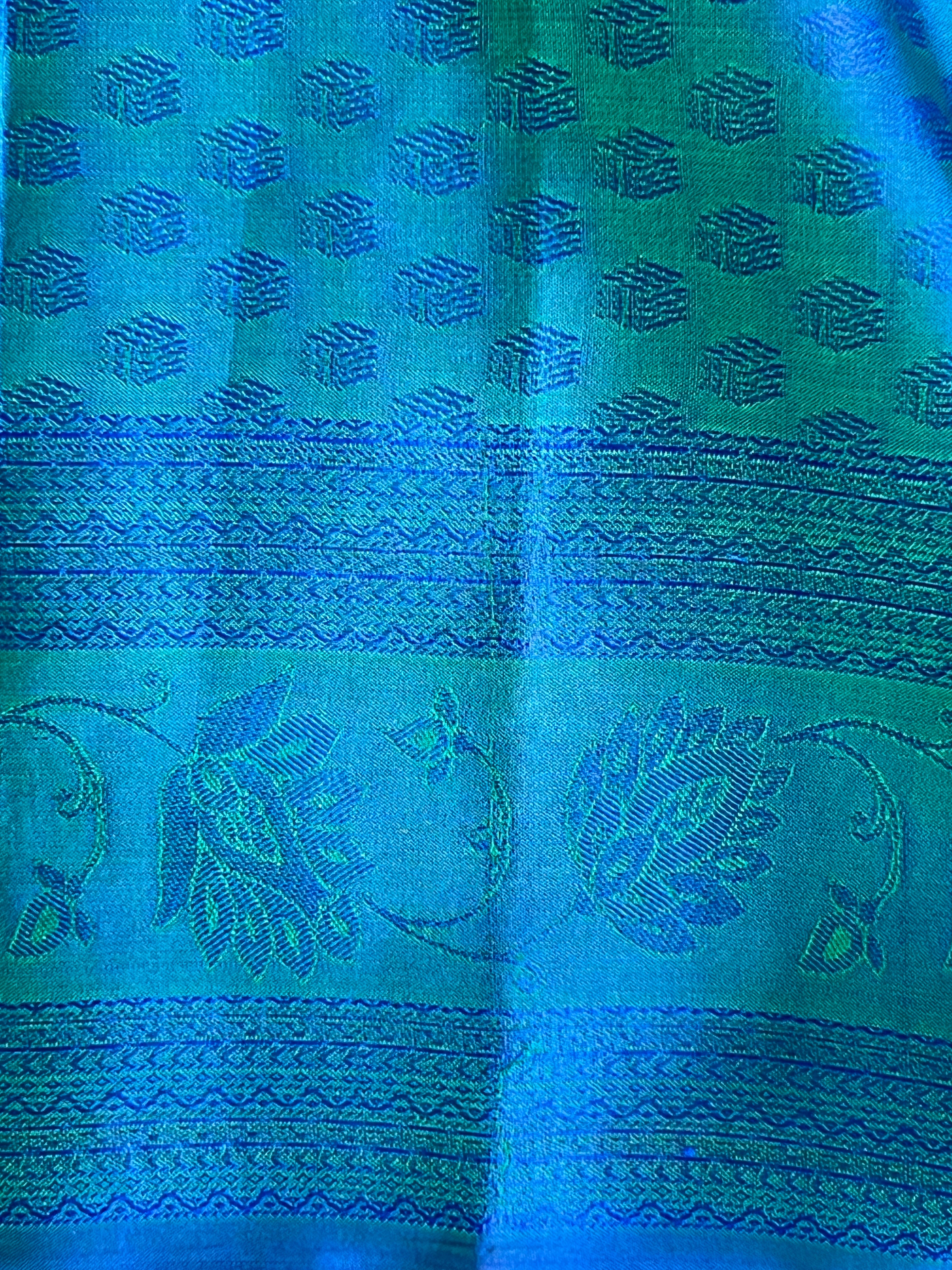 Embossed Woven Pattern Soft Silk Saree | RMR121