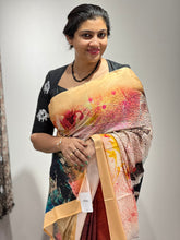 Printed Design Crepe Saree | MRD348