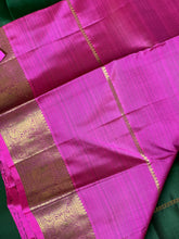 Silver & Golden Zari Woven Handloom Kanchipuram Saree | OM207