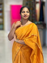 Cutwork Embroidery Chanderi Finish Saree | AHR162