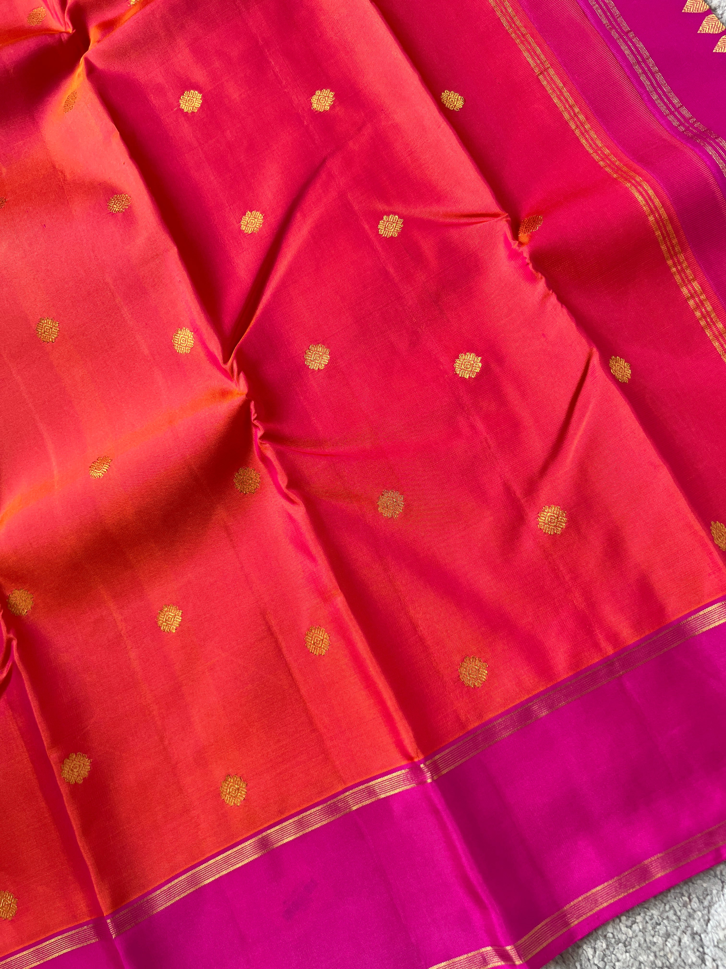 Hand Woven Kanchipuram Saree | OM218