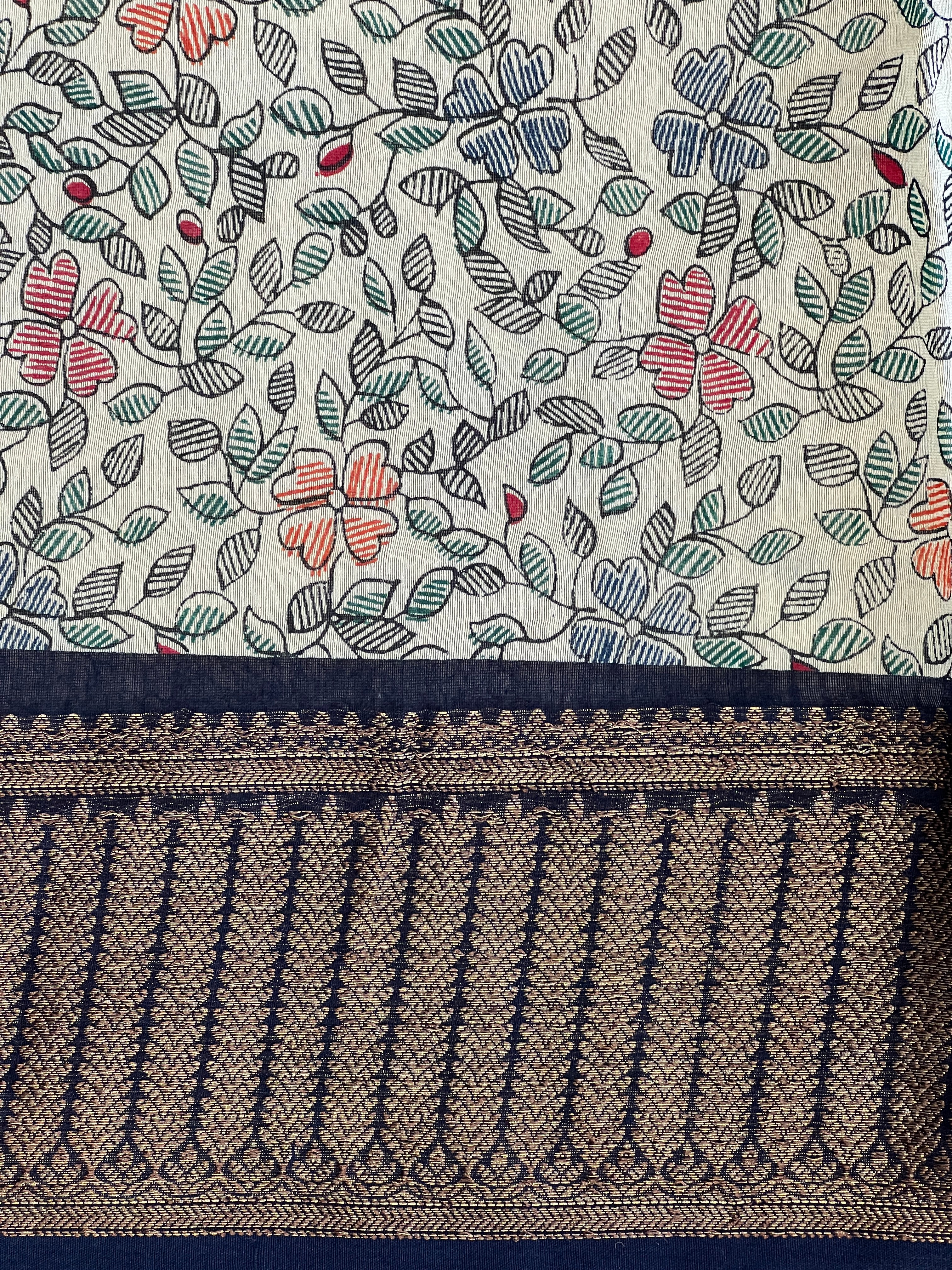 Bandhani Tie And Dye Patterned Chanderi Saree | RGD932R