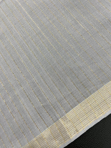 Sequence Weaved Kora Banarasi Saree | RGD270