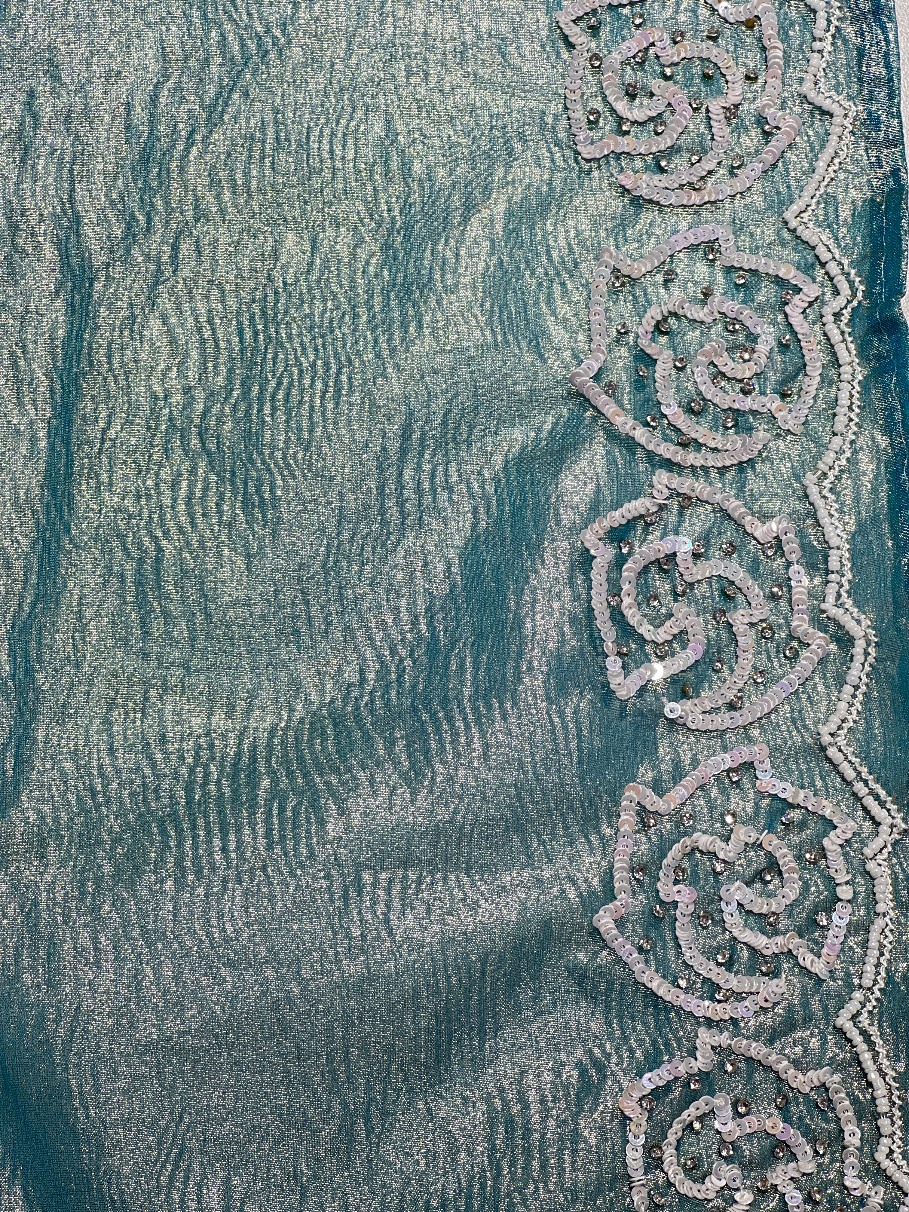 Party Wear Organza Saree | SBP1027