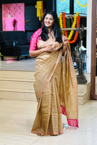 Kesia Weaved Tussar Silk Saree | DN782