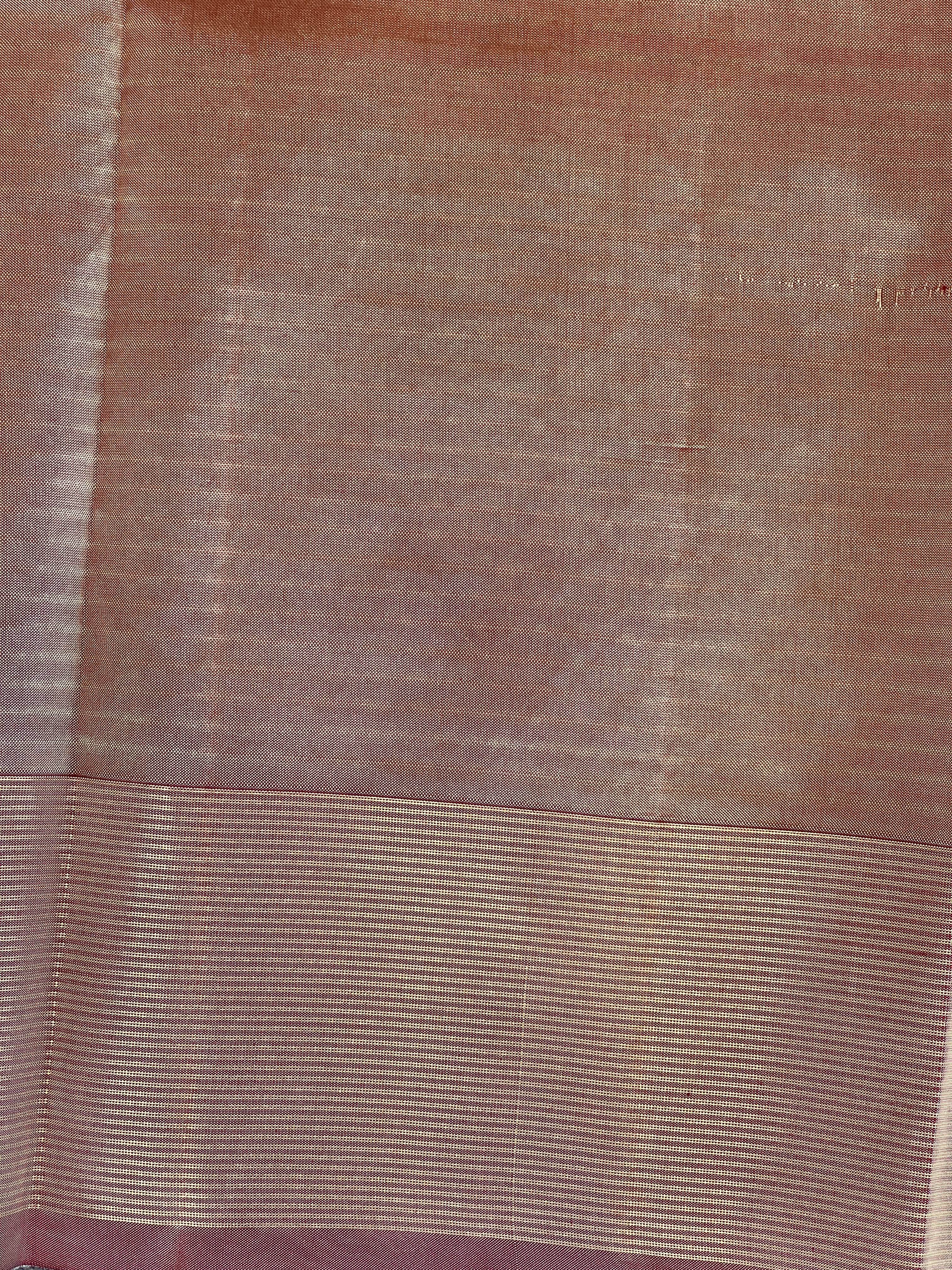 Soft Silk saree with Contrast Borders | KSO110