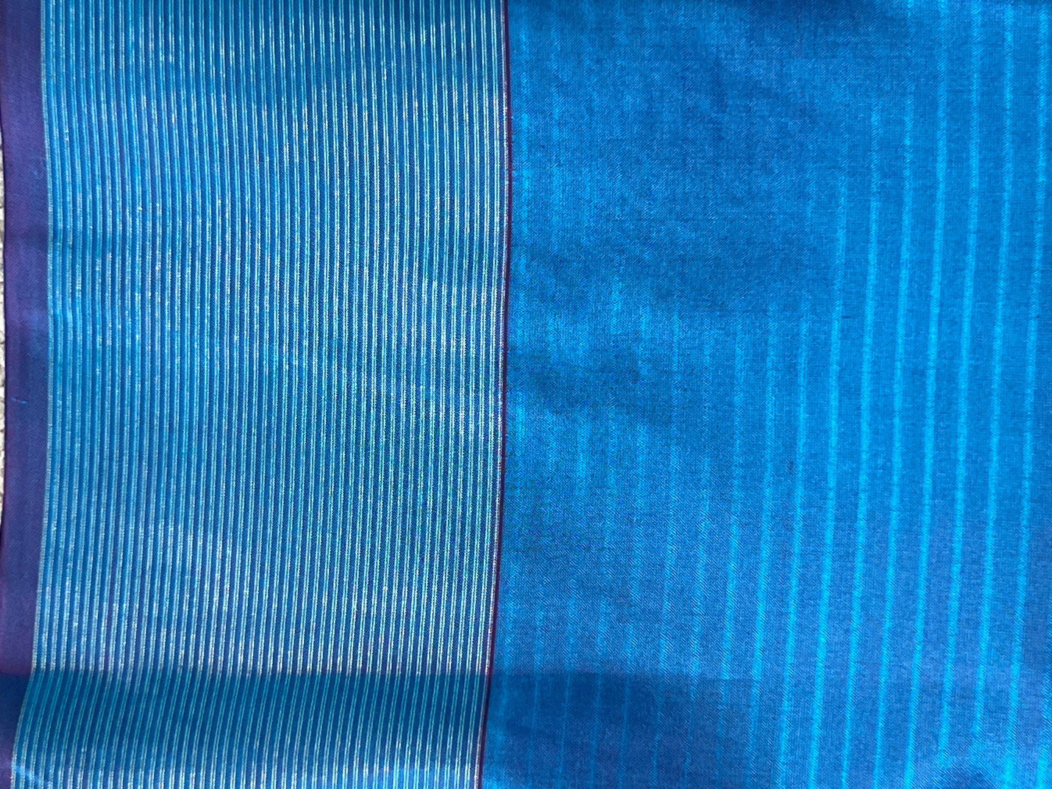 Soft Silk saree with Contrast Borders | KSO111