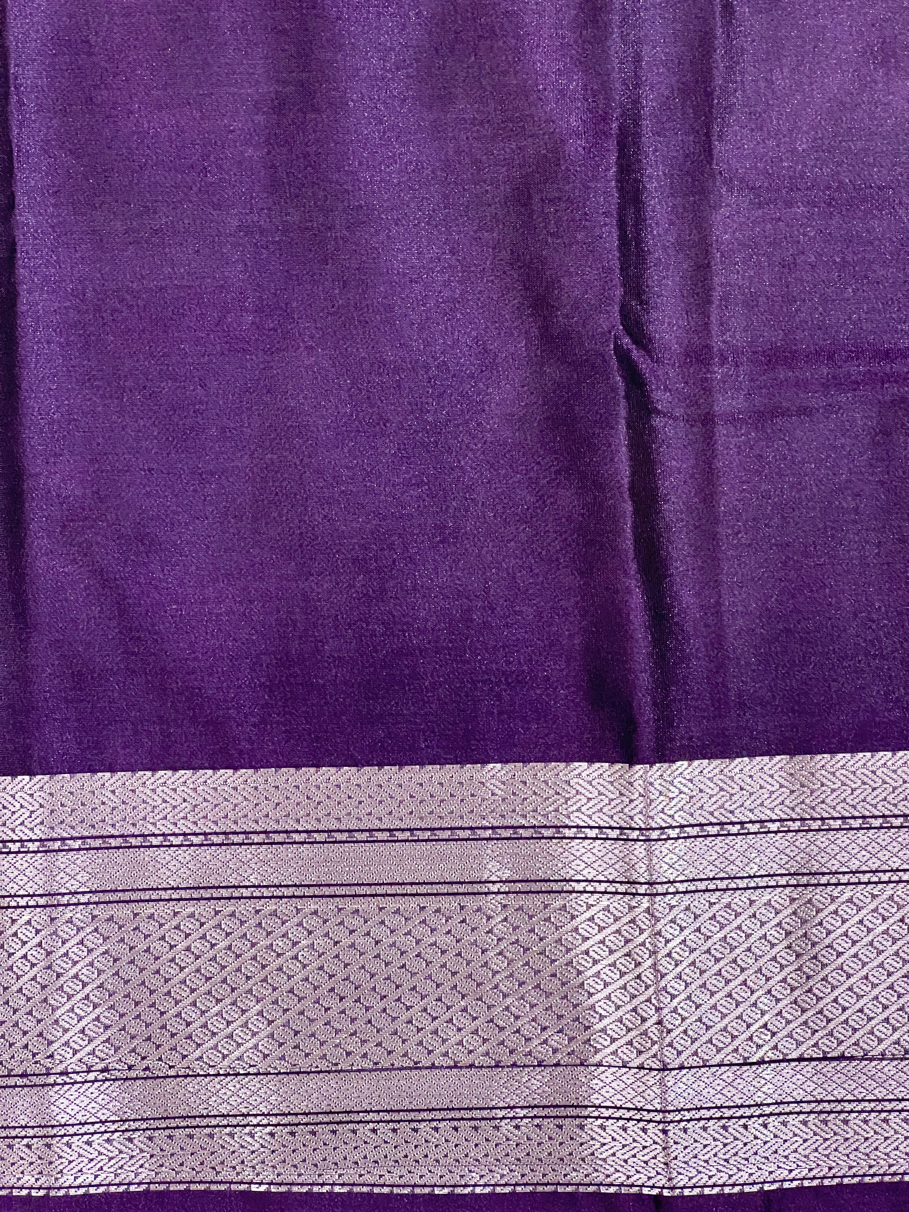 Check Pattern Semi Soft Silk Saree | RVS269