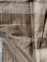 Machine Embroidery With Kantha Border Detailed Tussar Finish Saree | SUN316