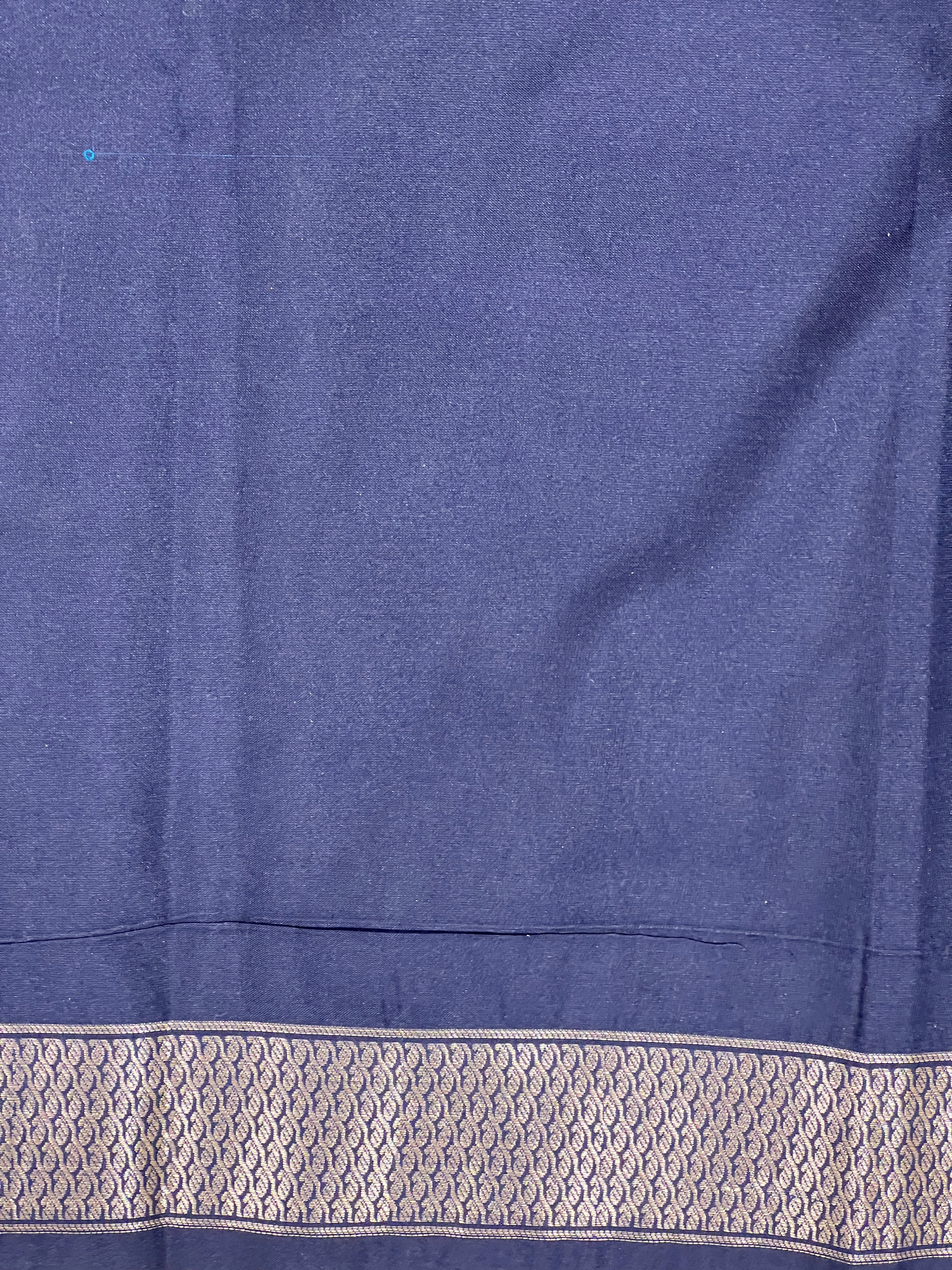 Temple Border Pattern Semi Soft Silk | RVS252