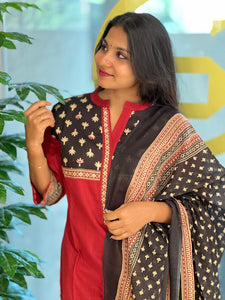 Printed Cotton Kurta Set | DE161