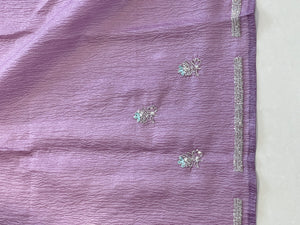 Party Wear Crushed Organza Saree | SBP950