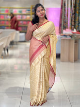 Traditional Elephant Motifs Design Semi Silk Saree | SSN167