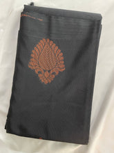 Copper Zari Weaved Semi Silk Saree | KRK352