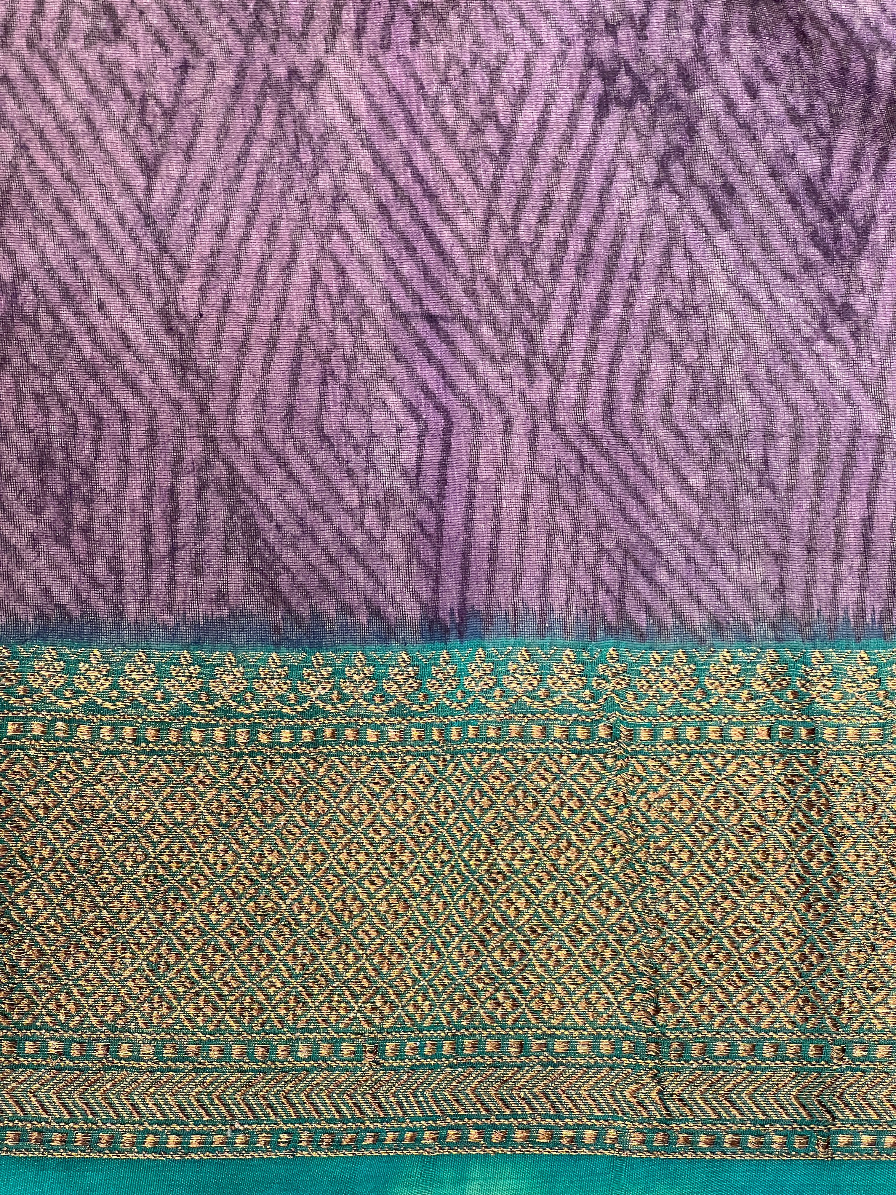 Jaal Printed Chanderi Saree | RGD973R