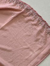 Hand Work Design Chinon Saree | SBP1004
